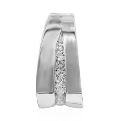 Weißer Topas-Silberanhänger (TPC)