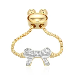 Weißer Topas-Silberring