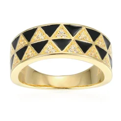 Weißer Topas-Silberring