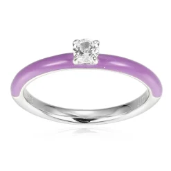 Weißer Topas-Silberring