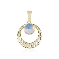 Welo-Opal-Goldanhänger (Ornaments by de Melo)