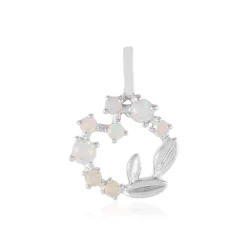 Welo-Opal-Silberanhänger