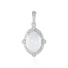 Welo-Opal-Silberanhänger