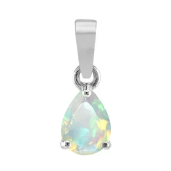 Welo-Opal-Silberanhänger