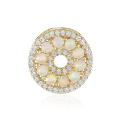 Welo-Opal-Silberanhänger