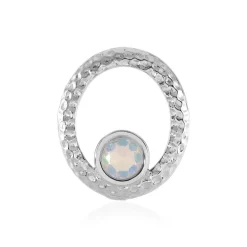 Welo-Opal-Silberanhänger