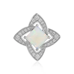 Welo-Opal-Silberanhänger (Adela Silber)