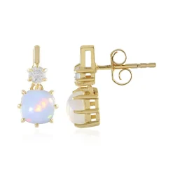 Welo-Opal-Silberohrringe