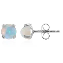 Welo-Opal-Silberohrringe