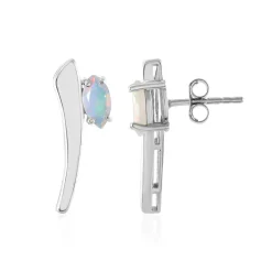 Welo-Opal-Silberohrringe (de Melo)