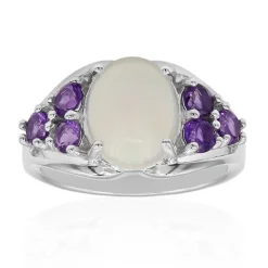 Welo-Opal-Silberring