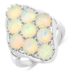 Welo-Opal-Silberring
