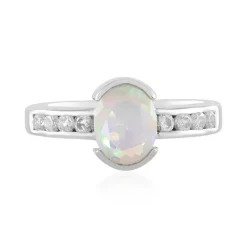 Welo-Opal-Silberring