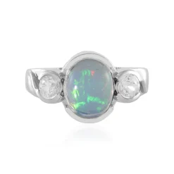 Welo-Opal-Silberring