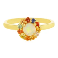 Welo-Opal-Silberring