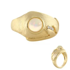 Welo-Opal-Silberring