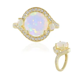 Welo-Opal-Silberring