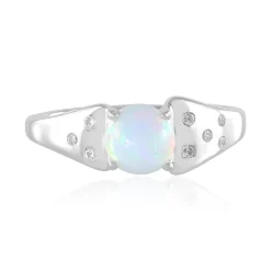 Welo-Opal-Silberring