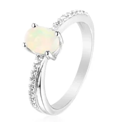 Welo-Opal-Silberring