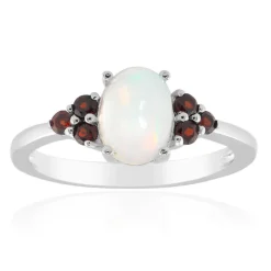 Welo-Opal-Silberring