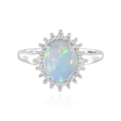 Welo-Opal-Silberring