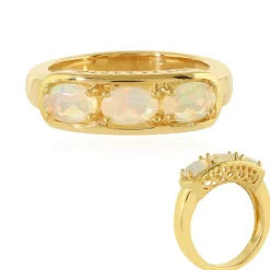 Welo-Opal-Silberring