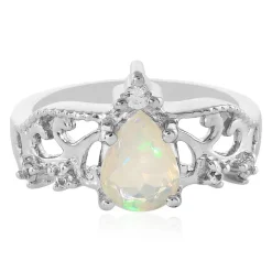 Welo-Opal-Silberring