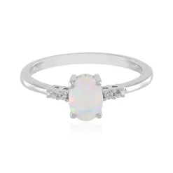 Welo-Opal-Silberring