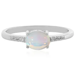Welo-Opal-Silberring