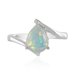 Welo-Opal-Silberring