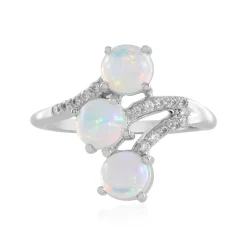 Welo-Opal-Silberring