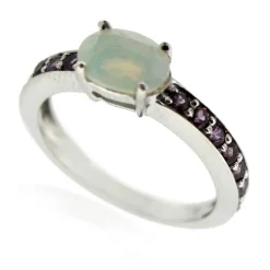 Welo-Opal-Silberring