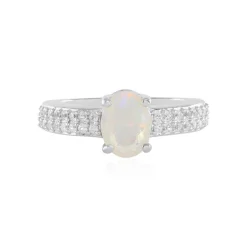 Welo-Opal-Silberring