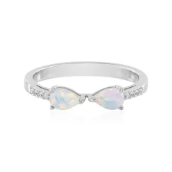 Welo-Opal-Silberring