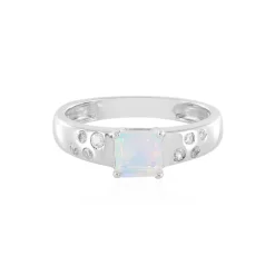 Welo-Opal-Silberring