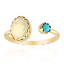 Welo-Opal-Silberring