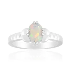 Welo-Opal-Silberring