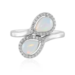 Welo-Opal-Silberring