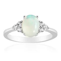 Welo-Opal-Silberring