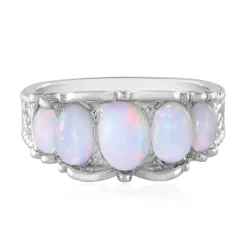 Welo-Opal-Silberring