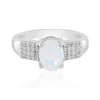 Welo-Opal-Silberring