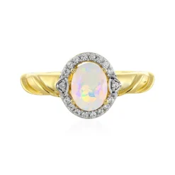 Welo-Opal-Silberring