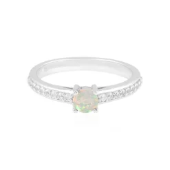 Welo-Opal-Silberring