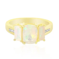 Welo-Opal-Silberring