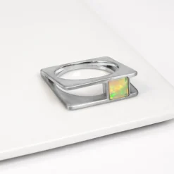 Welo-Opal-Silberring