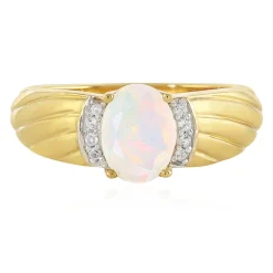 Welo-Opal-Silberring