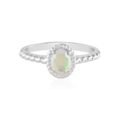 Welo-Opal-Silberring
