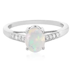 Welo-Opal-Silberring