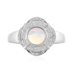 Welo-Opal-Silberring