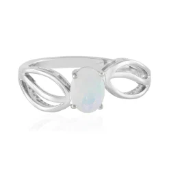 Welo-Opal-Silberring